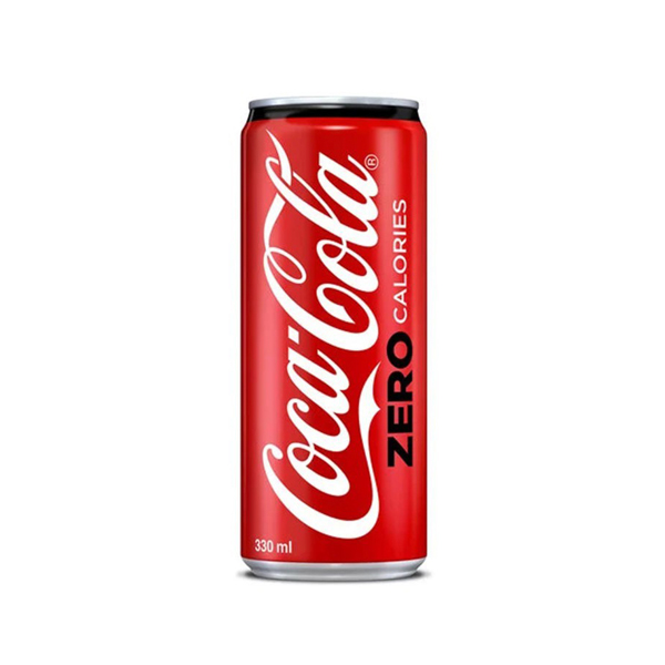 COKE ZERO CAN 330ML