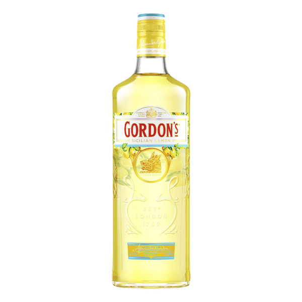 GORDONS SICILIAN LEMON 750ML