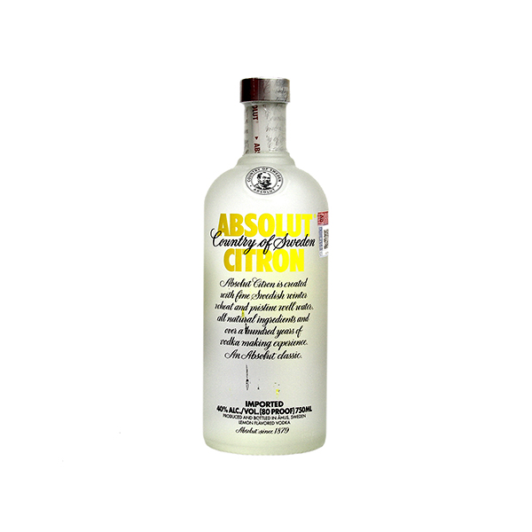 ABSOLUT CITRON 750ML
