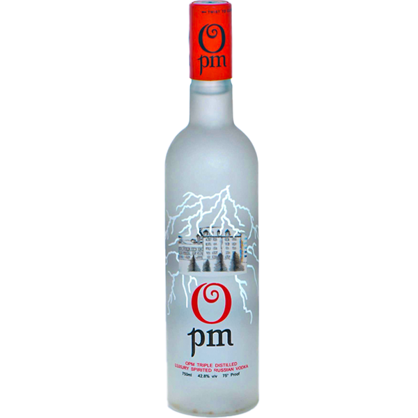 0PM VODKA 750ML