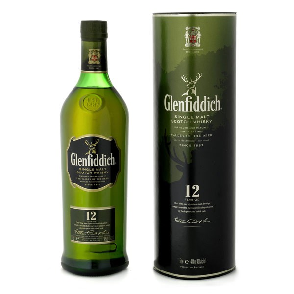 GLENLIVET 12 YRS 750ML